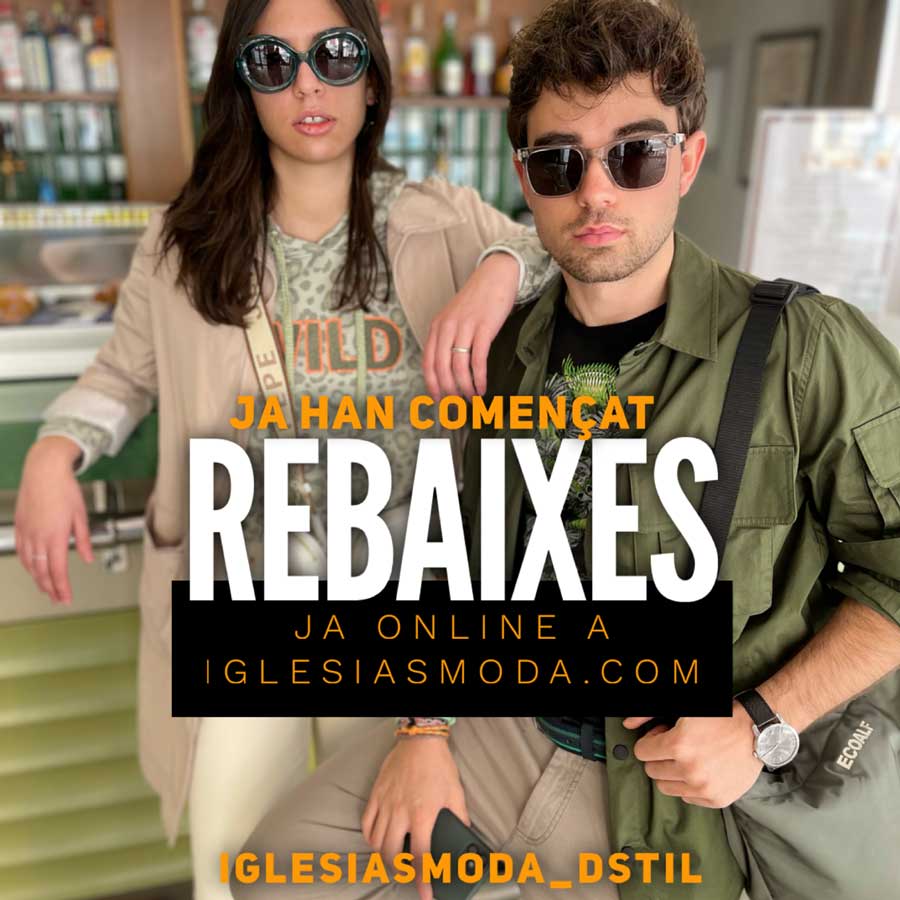 Ja de REBAIXES 🔥🎯 Descomptes de fins al 40% en firmes de moda