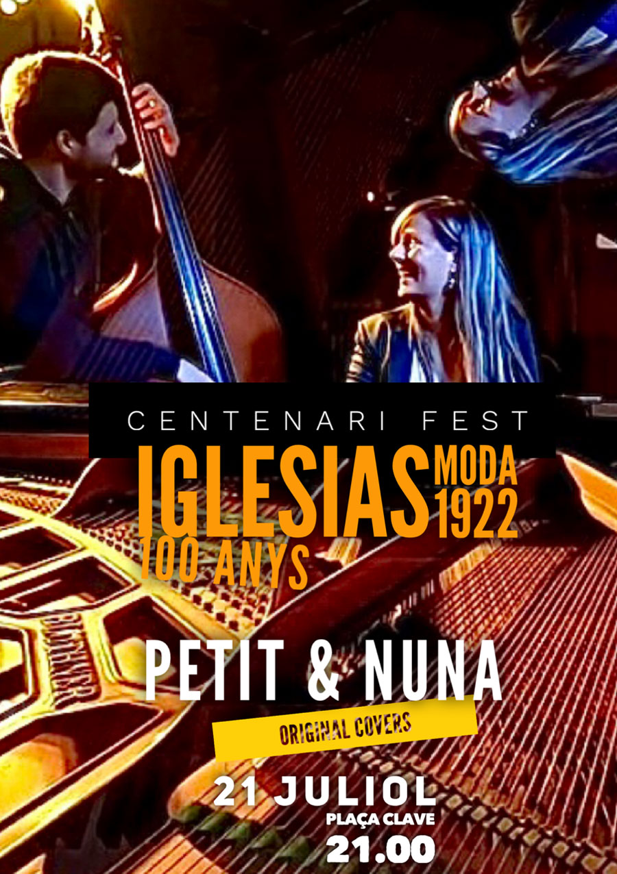 CENTENARI FEST💯🎙🎸 21 JULIOL 21h a la plaça Clavé
