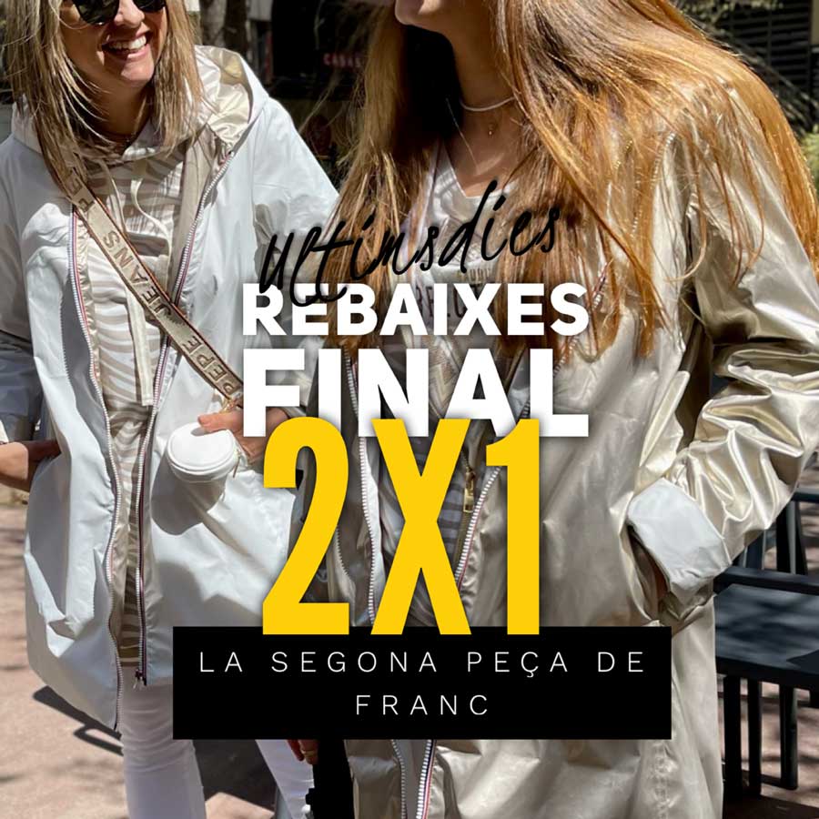 Últims dies 2X1 🎯🌟 Aprofita!!
