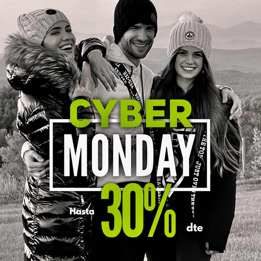 CYBER MONDAY Fins al 30% de DESCOMPTE també ONLINE Dilluns 28 ÚNIC DIA
