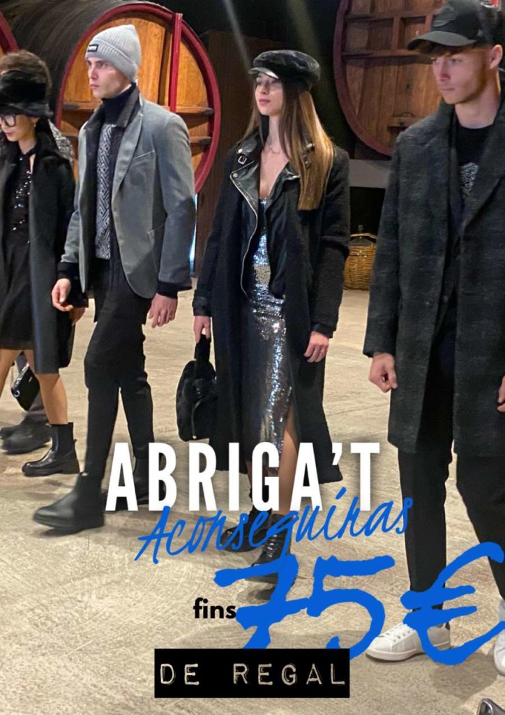APROFITA 🎯 Fins 75 € de regal: PROMO ABRIGA’T❄️