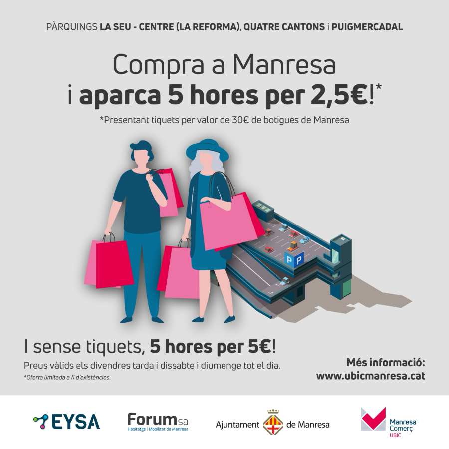XMAS DAYS 🅿️🎅🏼 Aparca 5h per 2,5€