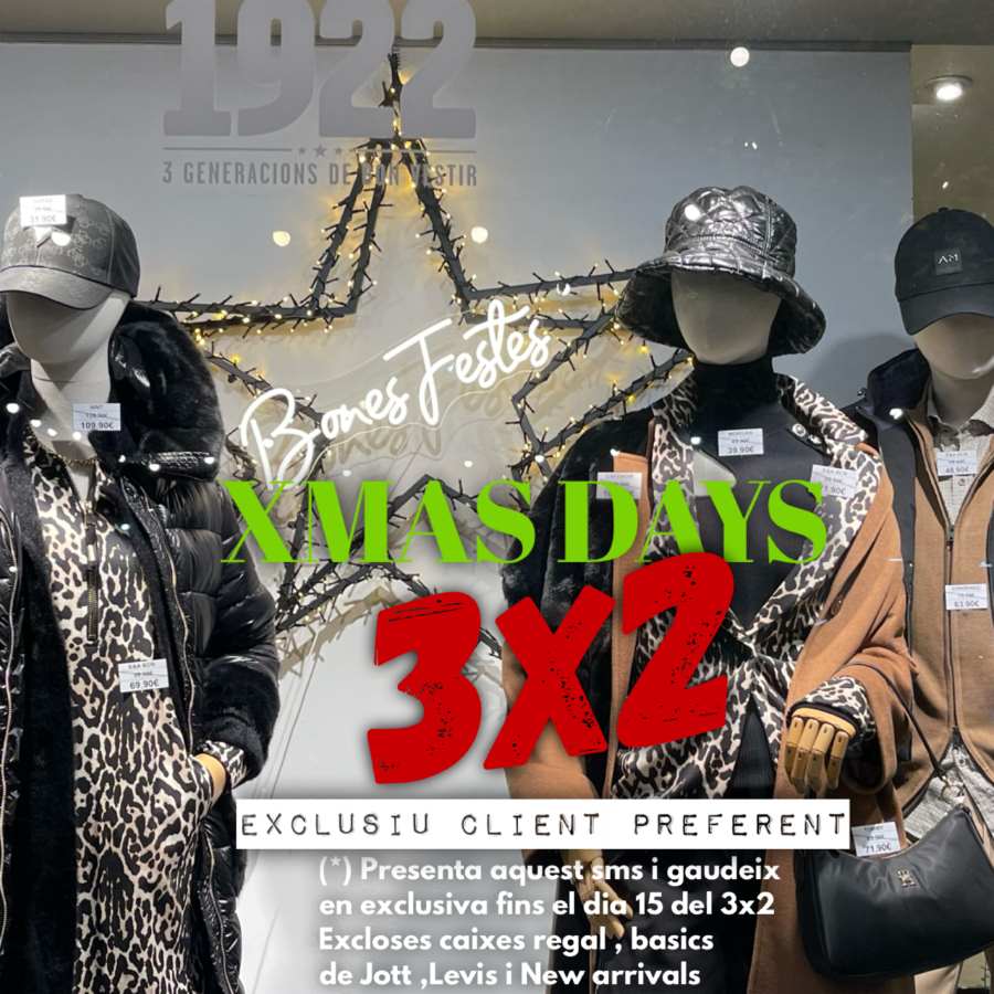 JA 3x2 XMAS DAYS 🎯🎅🏼🎄: DIES 6, 8 i 15 OBERT ⭐