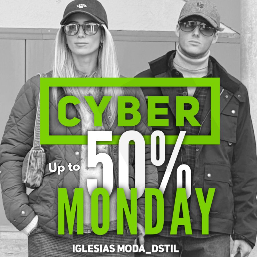 CYBER MONDAY fins al 50% 💚 Últim dia de descomptes. Aprofita