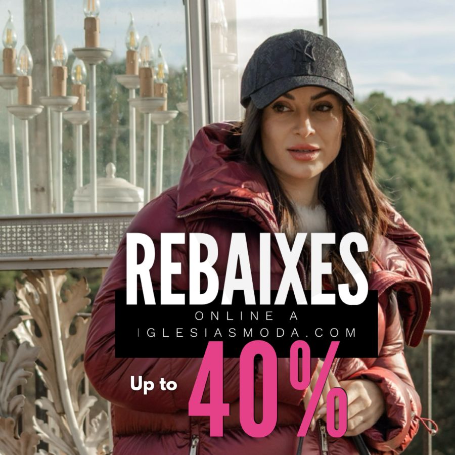 ⭐️ Ja de REBAIXES ⭐️🎯 Ja online a IglesiasModa.com Descomptes fins al 40%. Diumenge 11 OBERT 👌