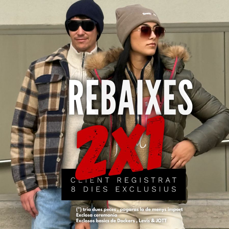 Ja de 2×1 FINAL REBAIXES 🔥🎯 Exclusiu client registrat ⭐Aprofita♥️