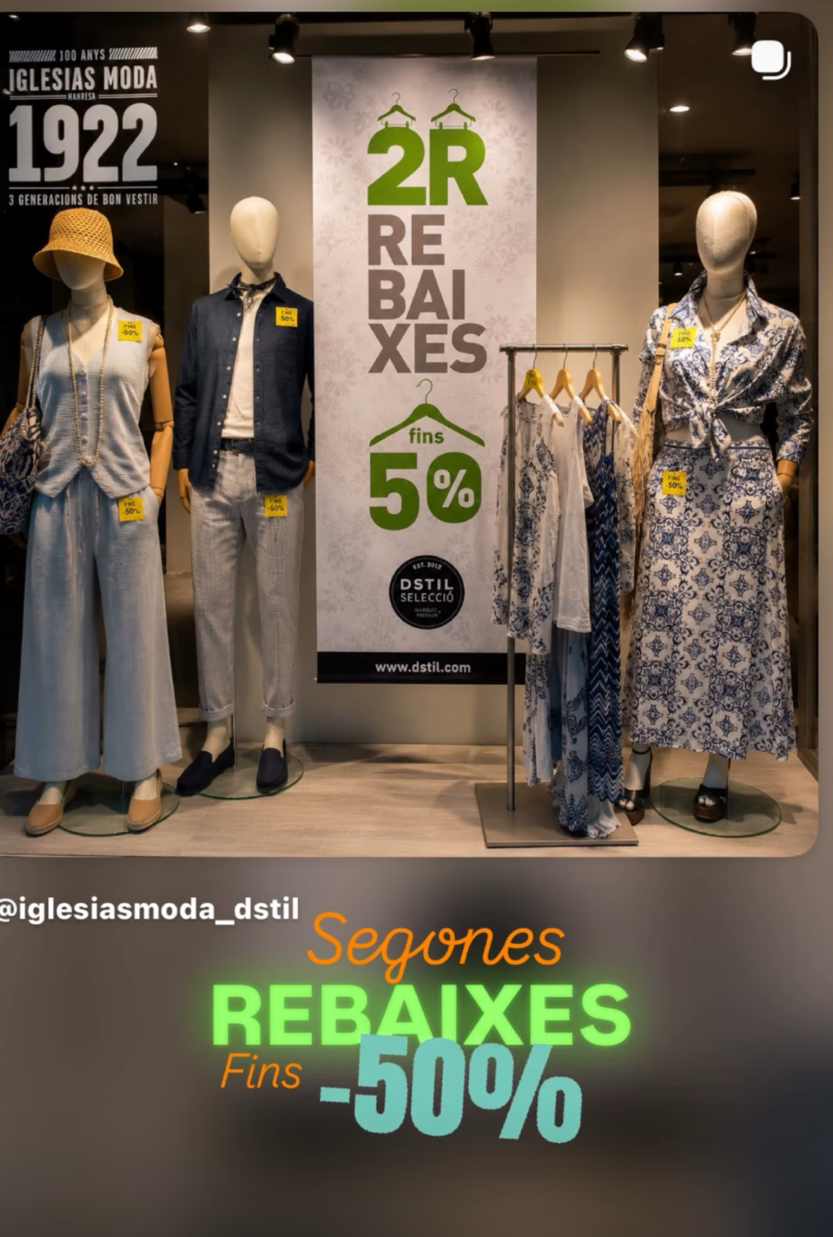 🔥JA DE 2REBAIXES 🎯Aprofita els descomptes fins al 50% ⭐️